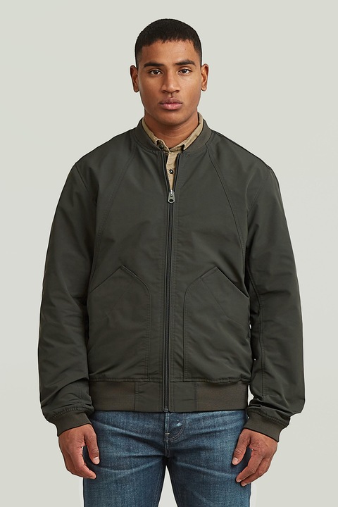 G-STAR, Яке бомбър с цип, Тъмно каки