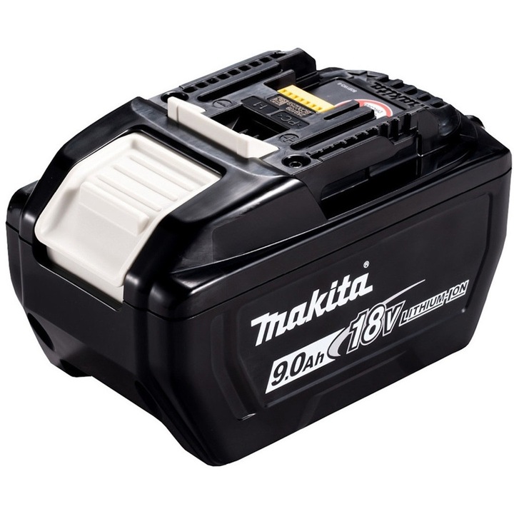 Acumulator Makita BL1890B 18V 9Ah Li-Ion LXT, capacitate 9 Ah, indicator nivel incarcare, set 1 buc.