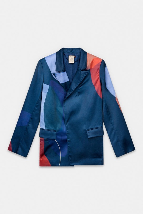 Sacou Dama 42283 108, Albastru