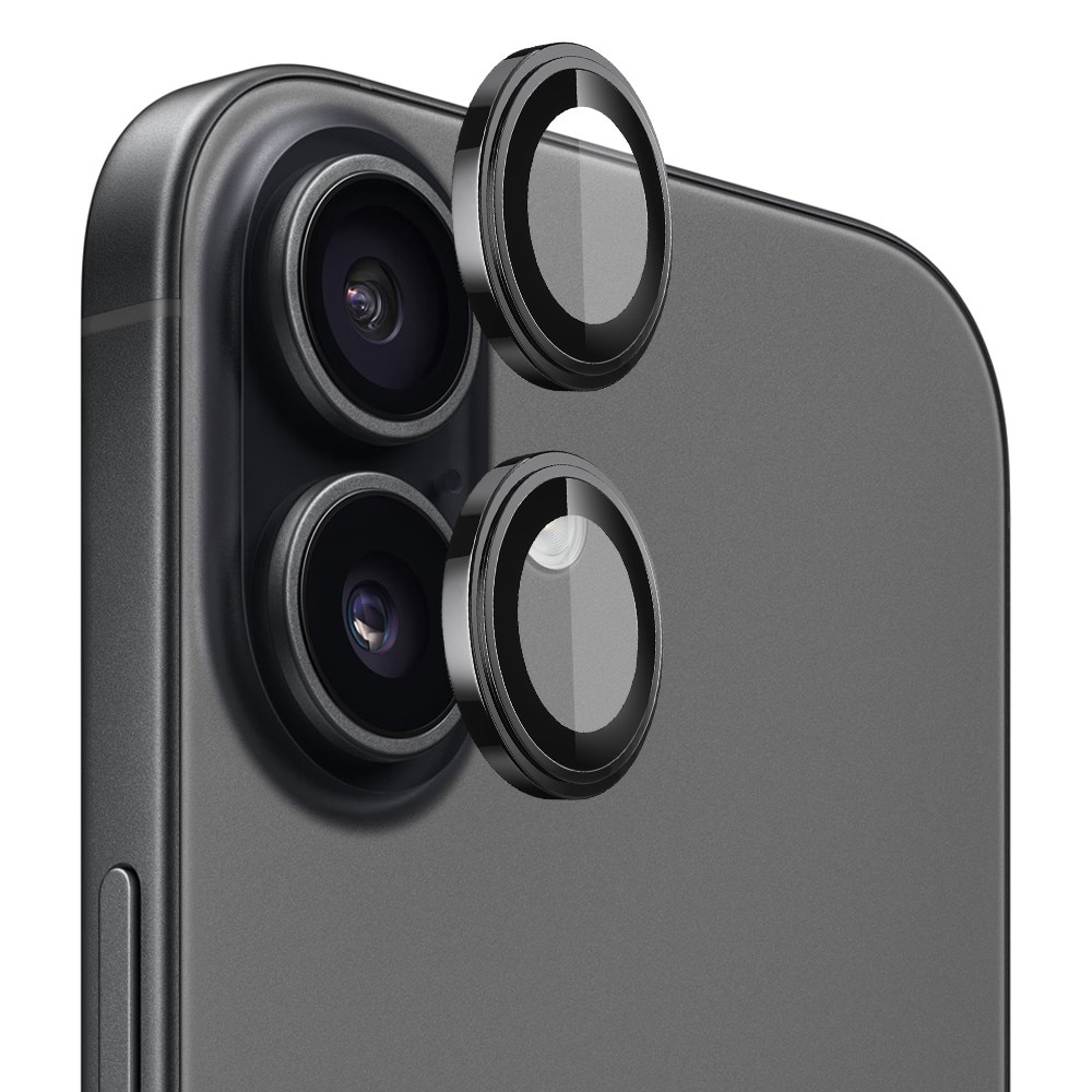 Folie Protectie Compatibila cu S+ Camera Glass Protector, Lito, iPhone 17 - Black