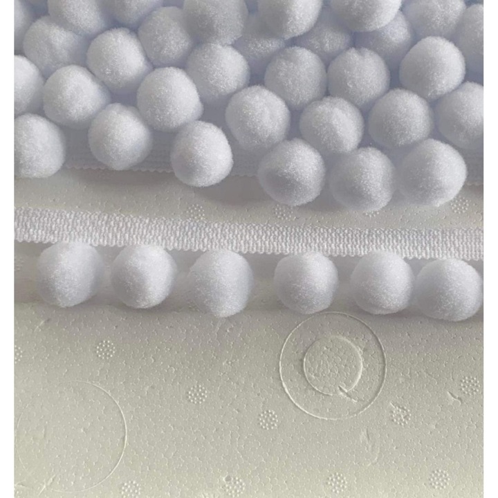 Díszítőszalag, Kufer, PA-45, 35mm, fehér, 1m