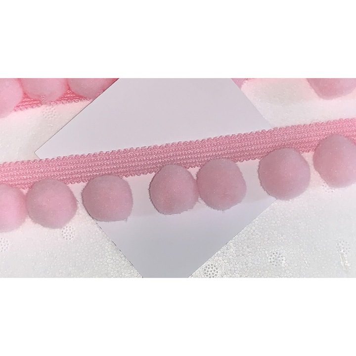 Díszítő szalag, Kufer, PA-45, 35mm, rózsa, 1m