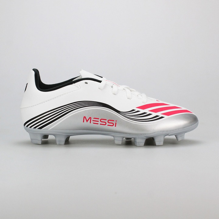 Pantofi adidas, F50 Messi Club, sintetic, Alb