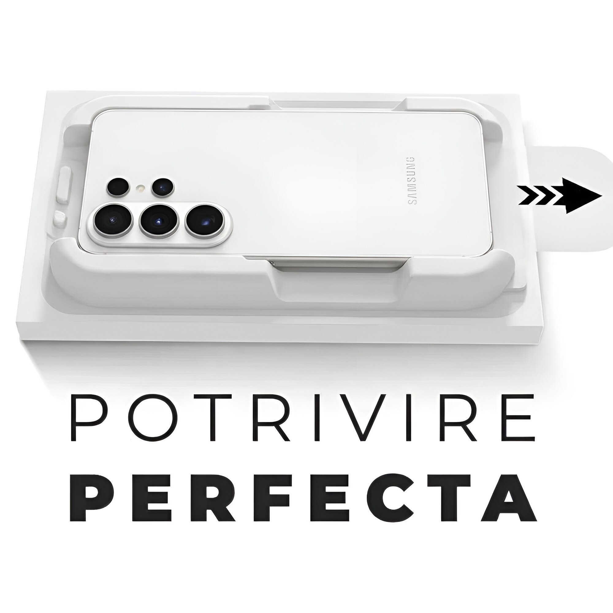 Folie sticla privacy pentru Samsung Galaxy S26 Ultra Daden MagicBox, Anti-spy, 9H, Full Glue, Full Cover, Aplicator automat, Antisoc, Antizgarieturi, Margini negre