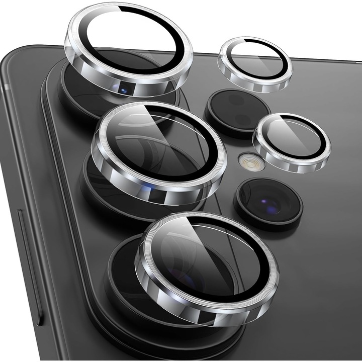 Folie protectie camera pentru Samsung Galaxy S26 Ultra Daden, Aplicator automat, Anti zgarieturi, Antisoc, Instalare usoara, Protectie premium, Transparent