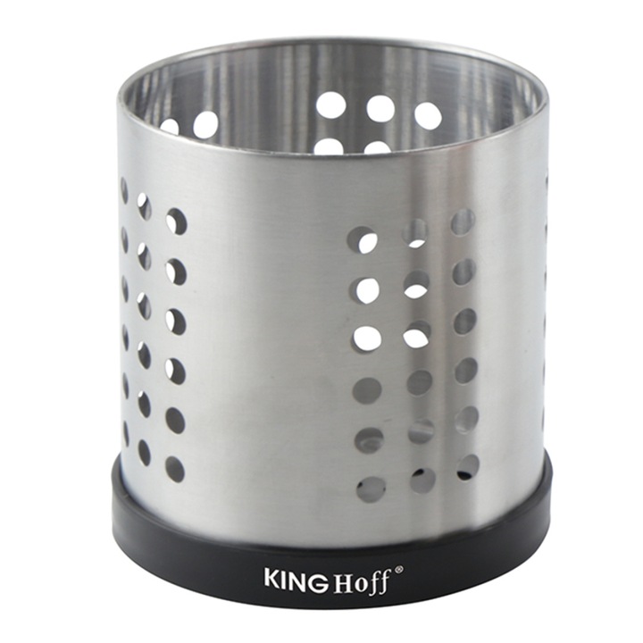 Konyhai edénytartó, Kinghoff, rozsdamentes acél, 12,4x13,4x13cm