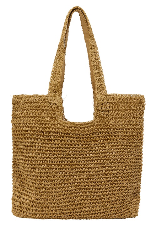 Női bevásárlótáska, Joella, barna, egy méret