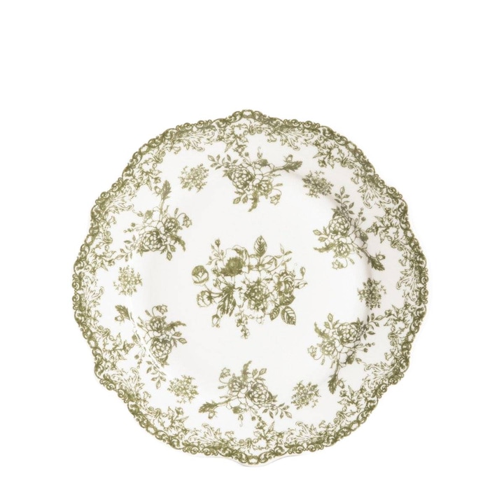 Farfurie de desert LOURRY verde 19 cm HOMLA