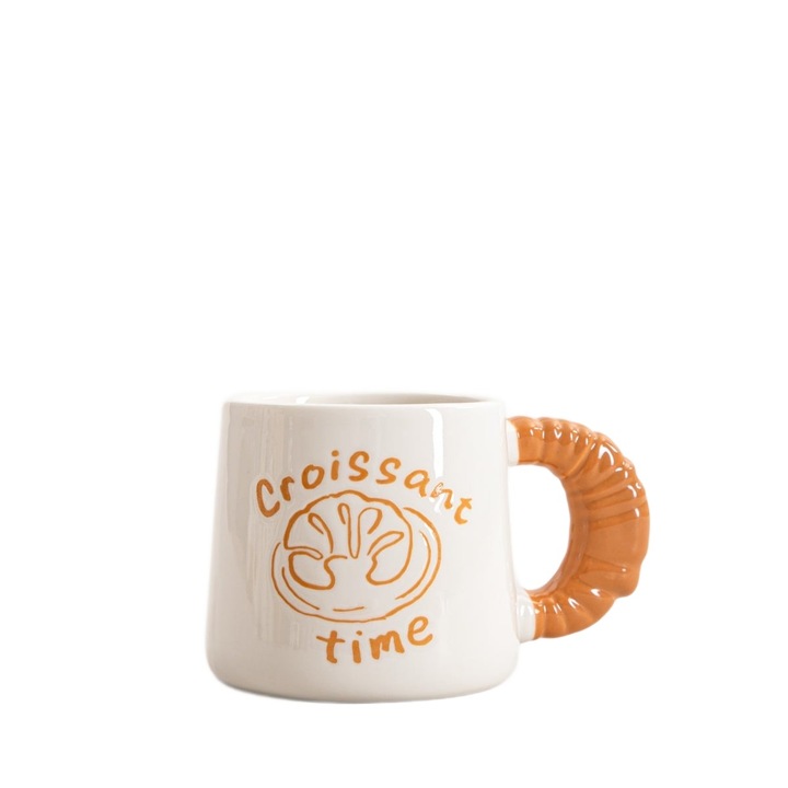 Чаша PALIT с дръжка във формата на рог 0,3 л, керамика, многоцветна