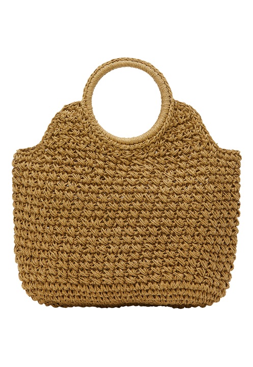 Joella női táska, 100% pamut, barna színű, one size