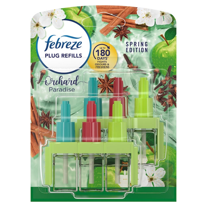 Febreze 3Volution Orchard Paradise légfrissítő utántöltő, 2x20ml-es készlet