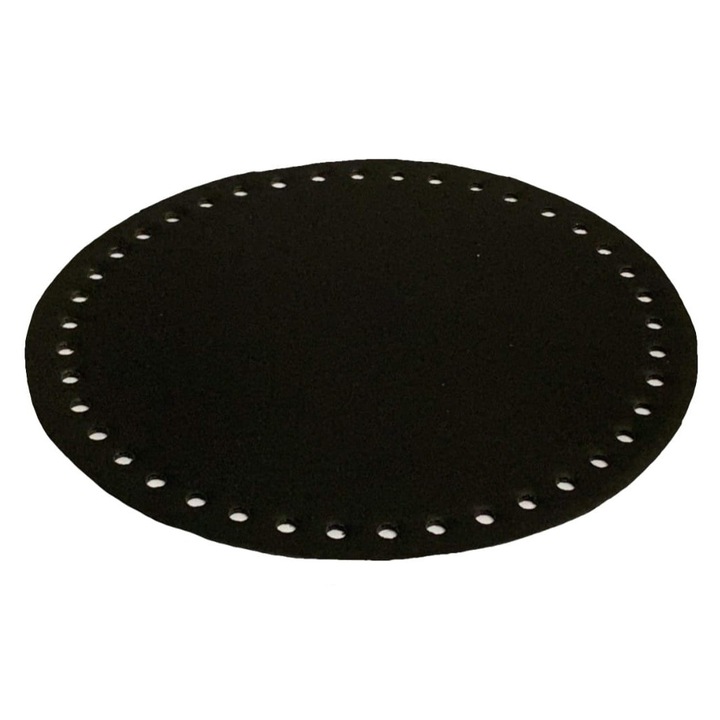 Táskaalap, Kufer, 18cm, 2,8mm, fekete