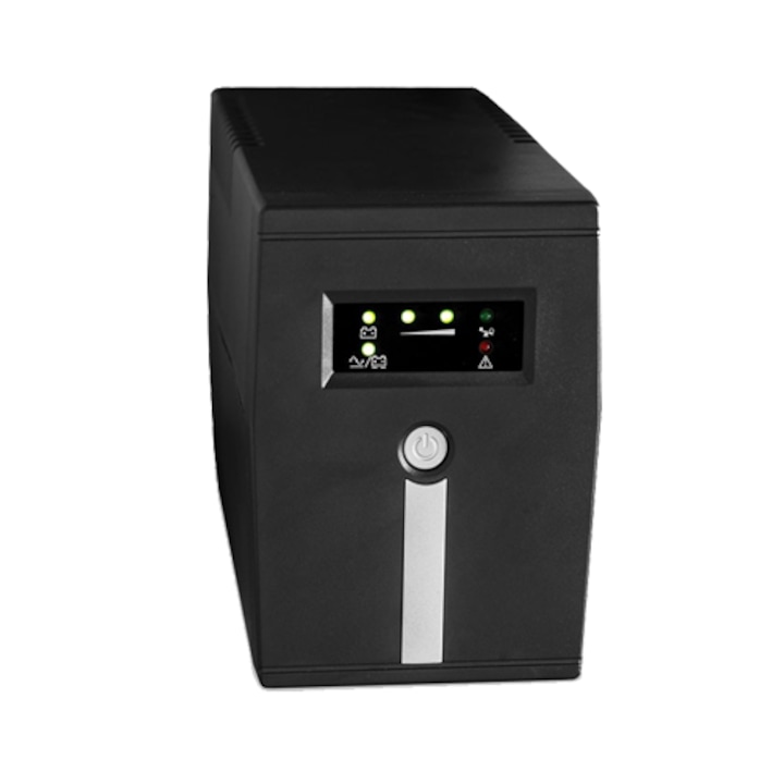 UPS centrale termice iesire Sinus Pur UPS-600W baterie externa (neinclusa)