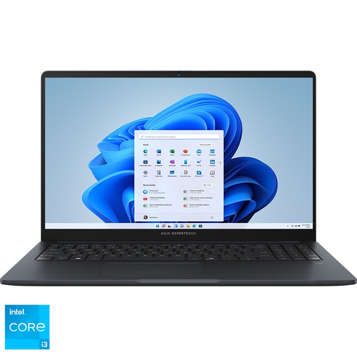 Лаптоп ASUS ExpertBook B1 B1503CVA-S72511X, Intel® Core™ i3-1315U, 15.6" Full HD, 8GB RAM, 256GB, Intel® UHD Graphics, Windows 11 Pro, Grey