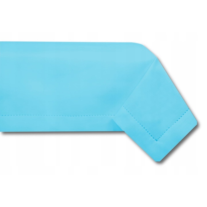 Fata de masa, Kufer, Nice, 110x160cm, aqua, 100% poliester, plamaodporne