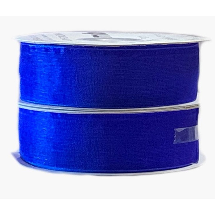 Szalag 12 mm, Kufer, 32 m, dekoratív, kék