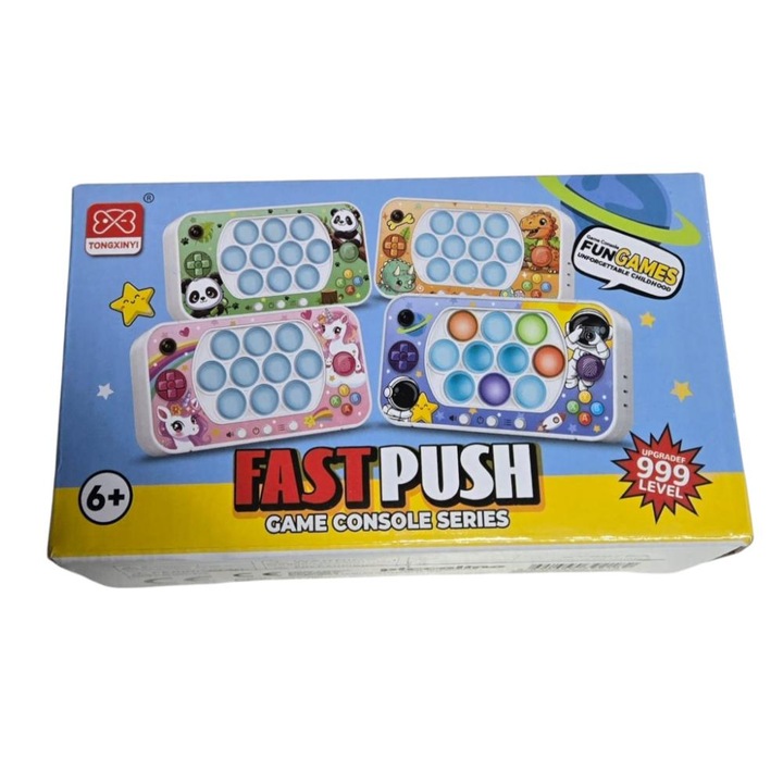 Joc educațional, Antrenează-ți mintea și răbdarea, material plastic, 3 ani, efect popit