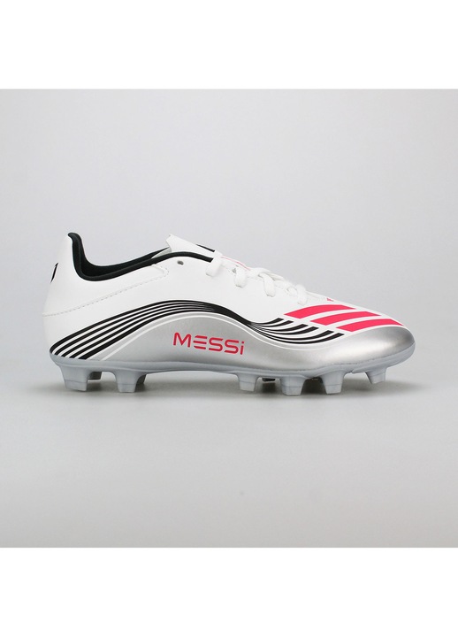 Pantofi adidas, F50 Messi Club, sintetic, Alb