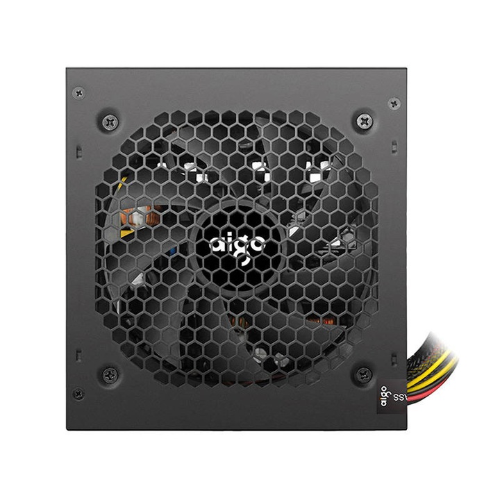Sursa PC Aigo AK500, 500W, neagra, dimensiuni 140x150x86mm, sistem de racire 120mm