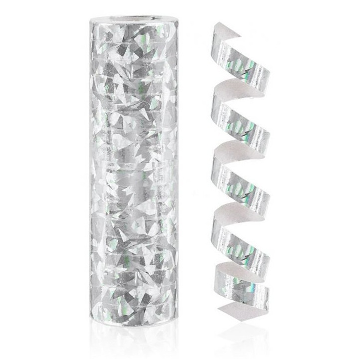 Холографска гирлянда, GODAN, сребриста 4м