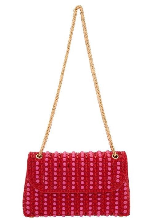 Joella női táska, piros, 100% PU, univerzális méret