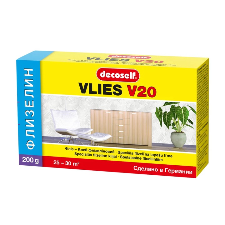 Adeziv pentru tapet netesut Pufas, pudra, 200 g