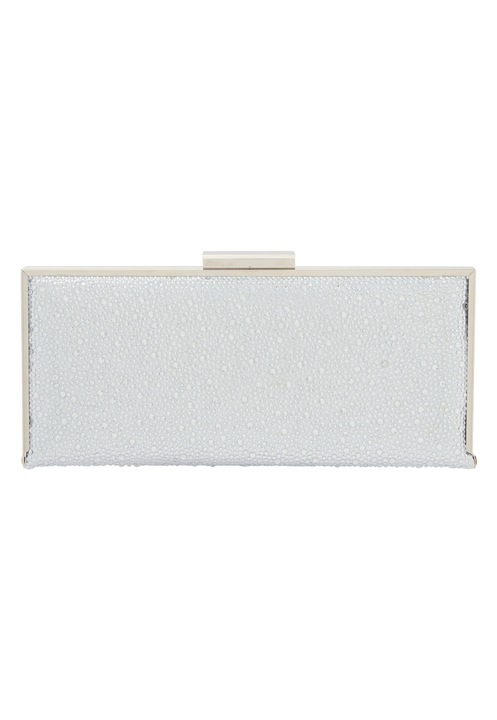 Joella női táska, 100% PU, ezüst, one size