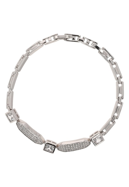 Bratara dama, Joella, mied, argintie, one size