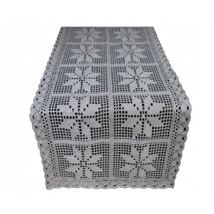 Obrus masa Kufer, Argento 140Y, 60x120cm, argintiu-gri