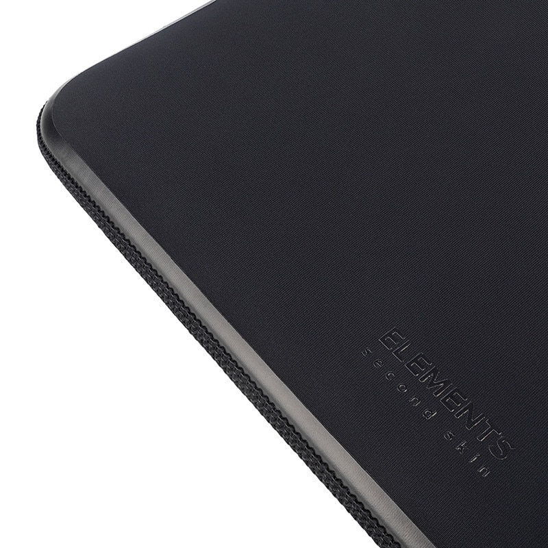 Husa neopren pentru MacBook Pro 14, TUCANO Elements 2, anti-alunecare, neagra, 34x24,5x2cm