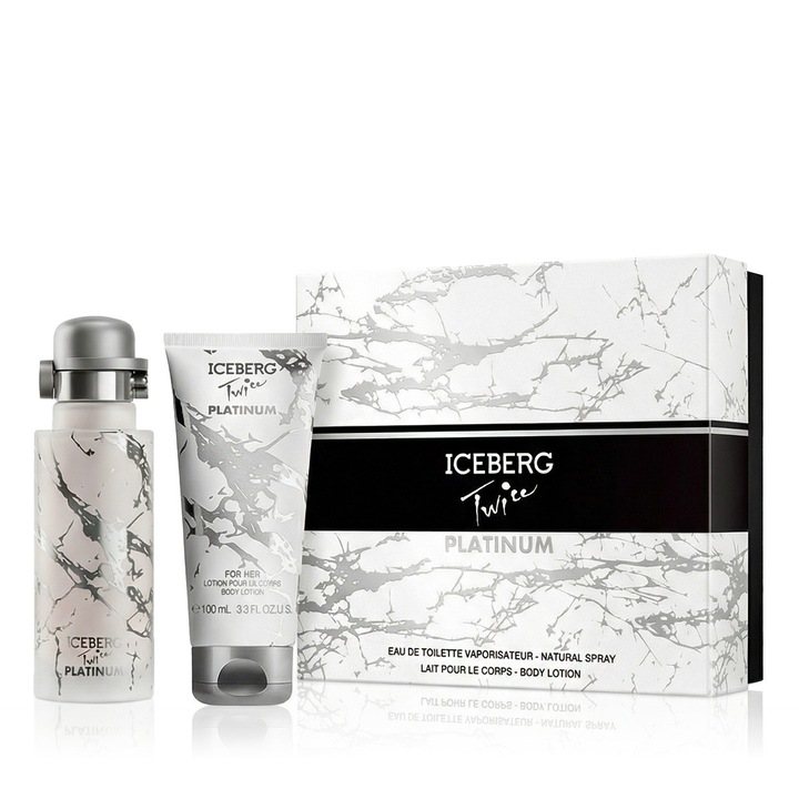 Iceberg Twice Platinum EDT 125 ml + BL 100 ml (női)