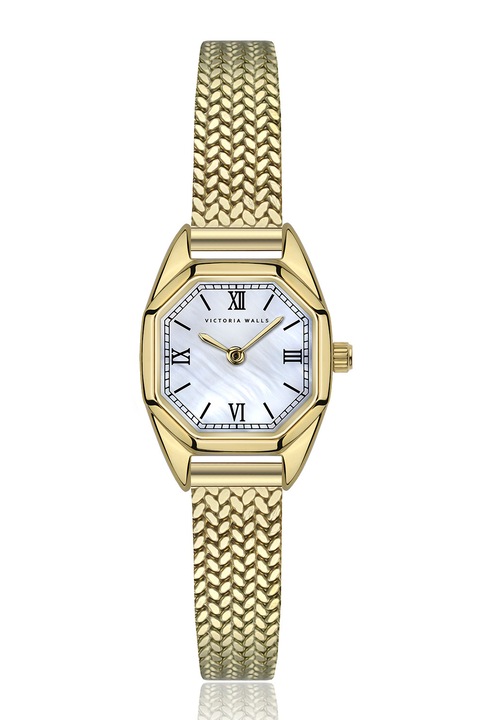 Victoria Walls, Ceas quartz cu logo pe cadran, Auriu