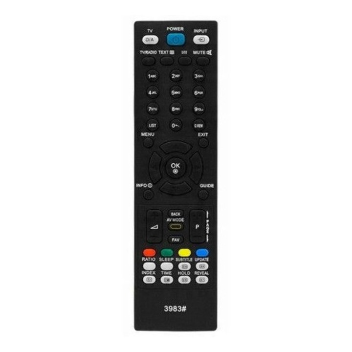 Telecomanda universala CardSplitter pentru TV LG, model MKJ42519604, LED LCD