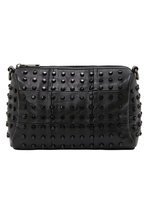 Női táska, Joella, 100% PU, fekete, one size