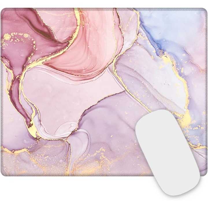 Mousepad Gaming Profesional, Margini Cusute, 26x21x0.3 cm