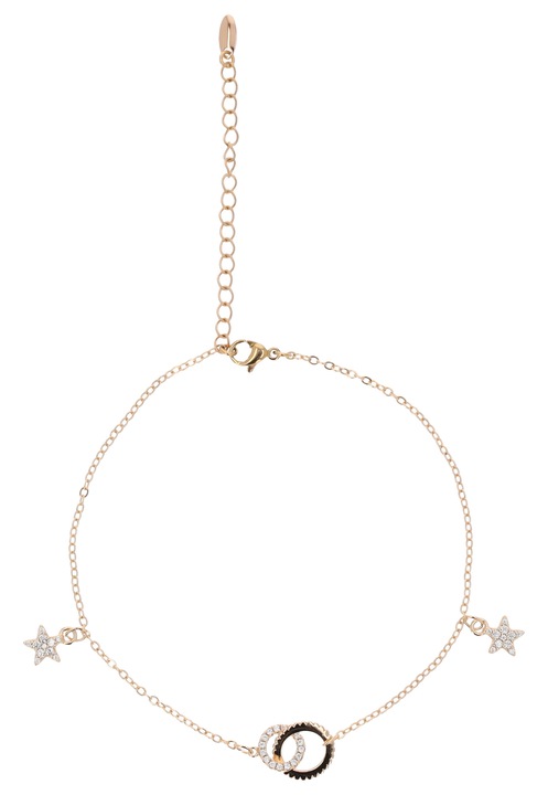 Bratara de glezna dama, Joella, auriu