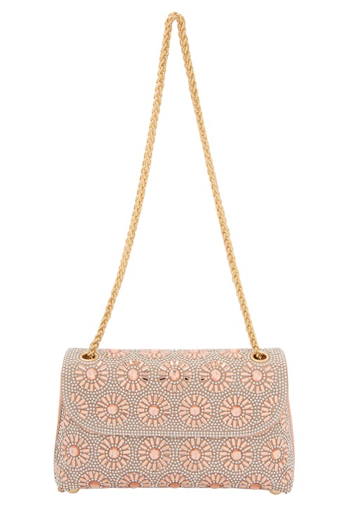 Női táska Minaudiere Joella, arany, egy méret, PVC és poliészter anyag