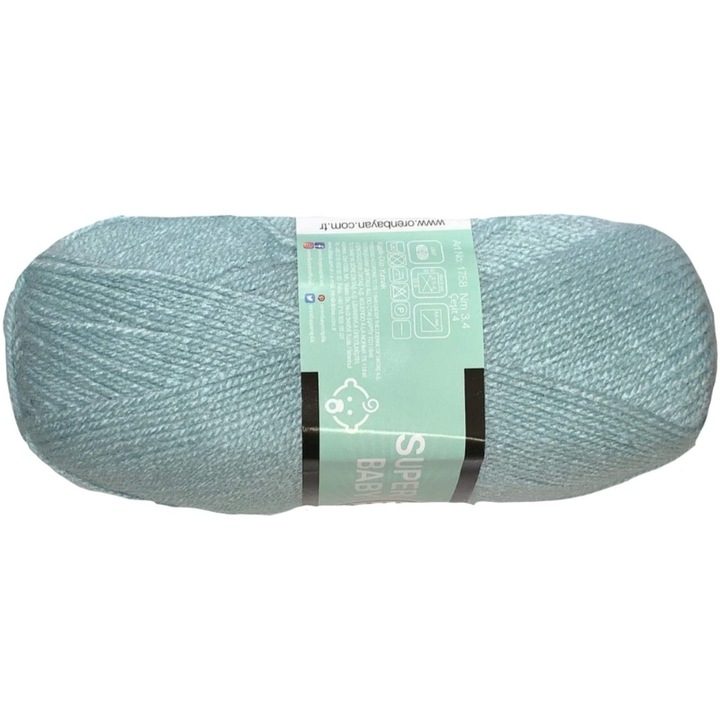 Fire textile Madam Tricote Wloczka Super Baby 360m 100g 3-3,5mm set 5 bucati