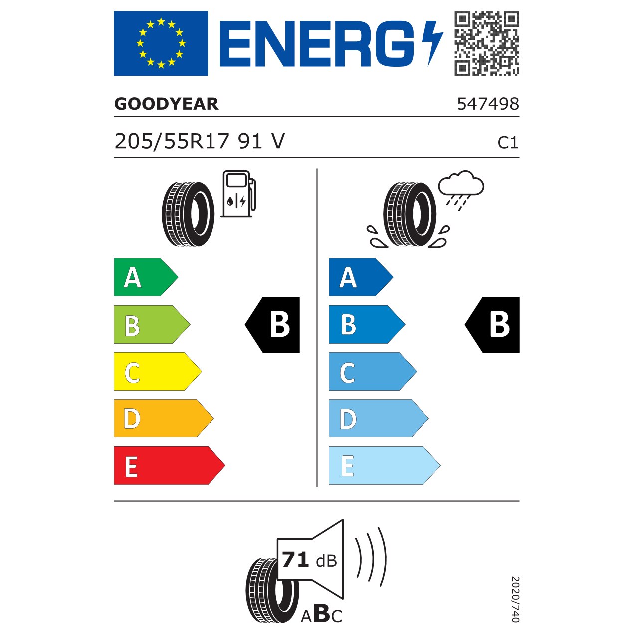 Anvelope de vara Goodyear EfficientGrip Performance 205/55 R17 91V EVR ...