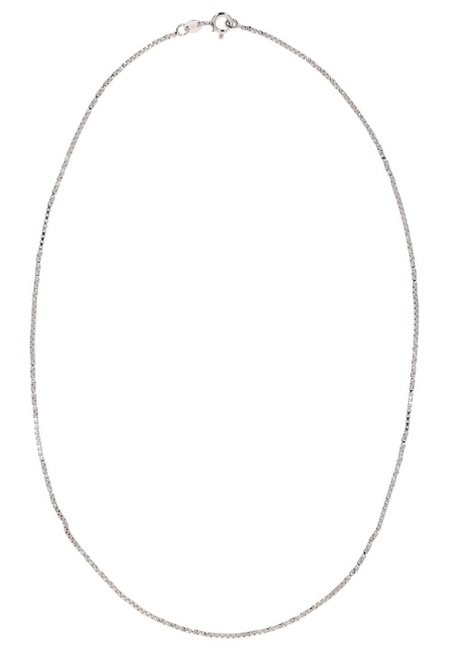 Colier dama, Joella, design elegant, argintiu, one size