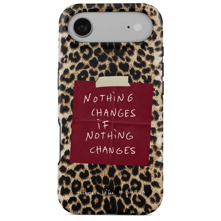 Husă Burga Dual Layer Magsafe pentru iPhone Air, silicon și policarbonat, ultra-subțire, multicolor