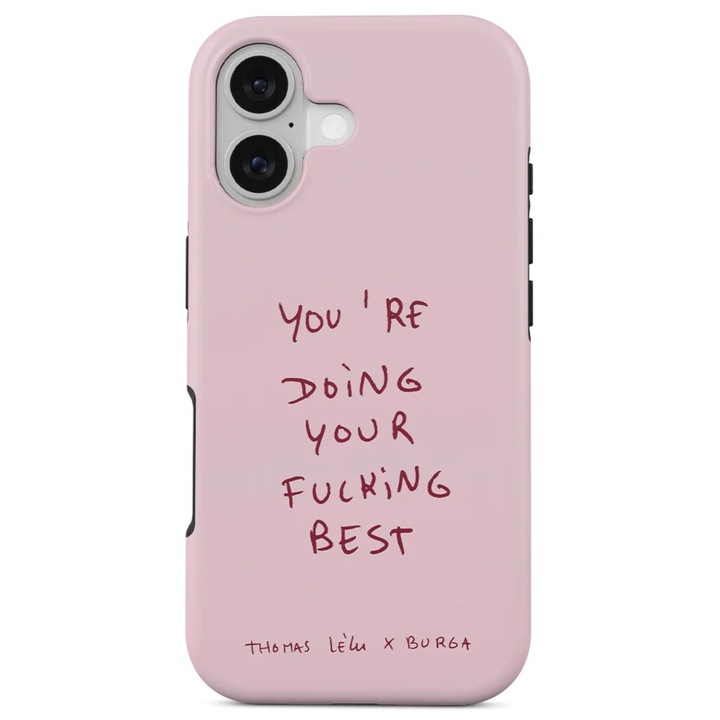 Husă Burga Dual Layer Magsafe pentru iPhone 17, silicon, policarbonat, multicolor