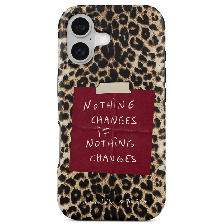 Husă Burga Dual Layer Magsafe pentru iPhone 17, design unic, silicon și policarbonat, ultra-subțire, multicolor