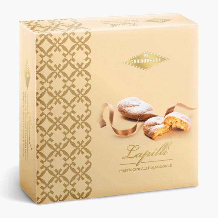 Fursecuri Artizanale Siciliene cu Migdale Condorelli, 250g, textură fragedă, ambalaj elegant