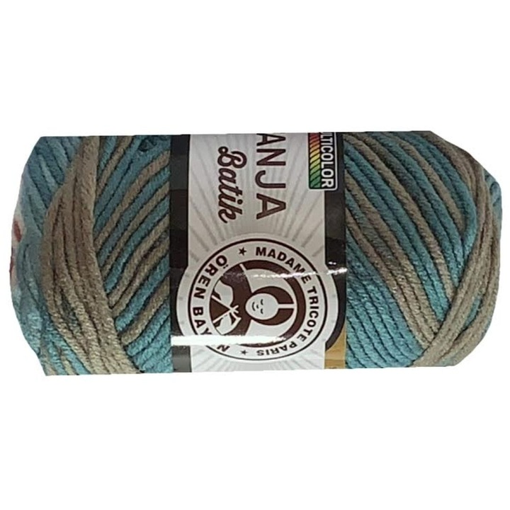 Fire textile, Madam Tricote, Wloczka Tango Batik, 100% acril, 100g, 30 culori