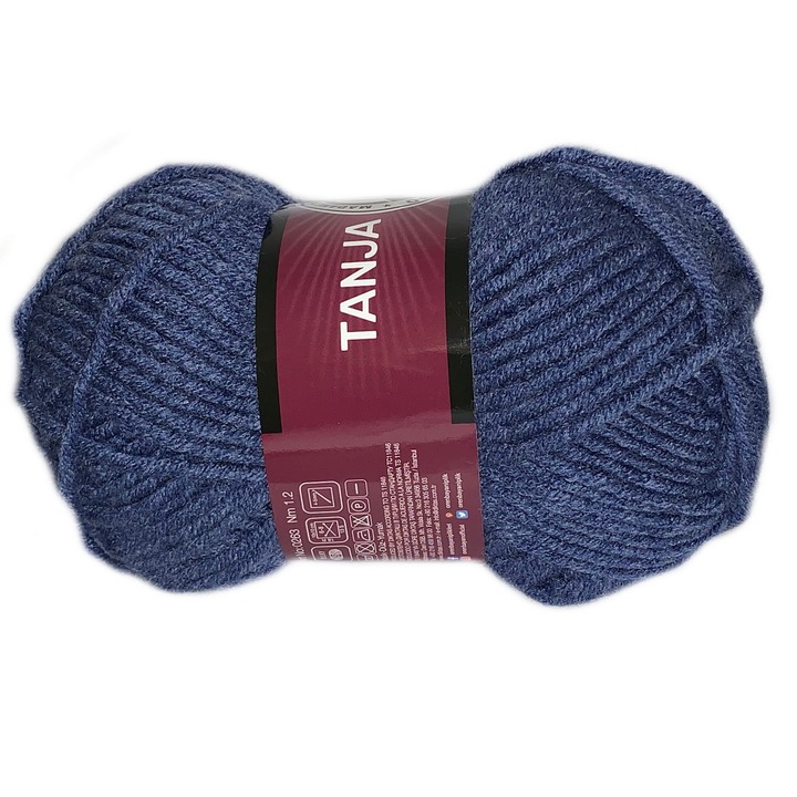 Fire textile Madam Tricote, Wloczka Tango, 100% acril, 100g, 30 culori disponibile