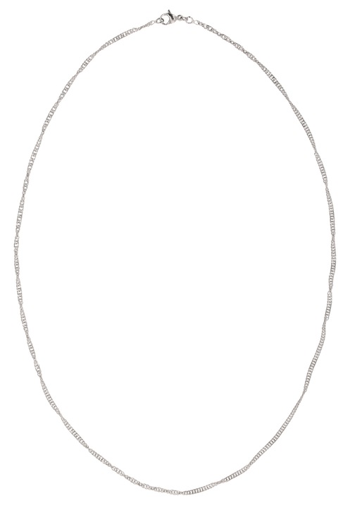 Colier dama, Joella, design elegant, argintiu, one size