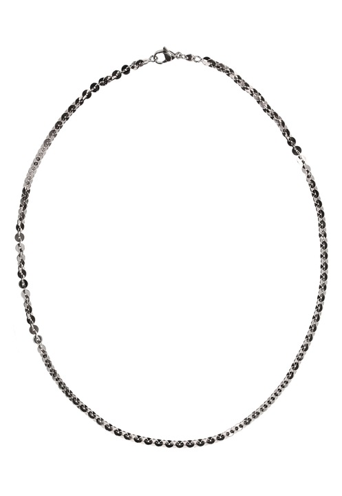 Colier dama, Joella, design elegant, argintiu, one size