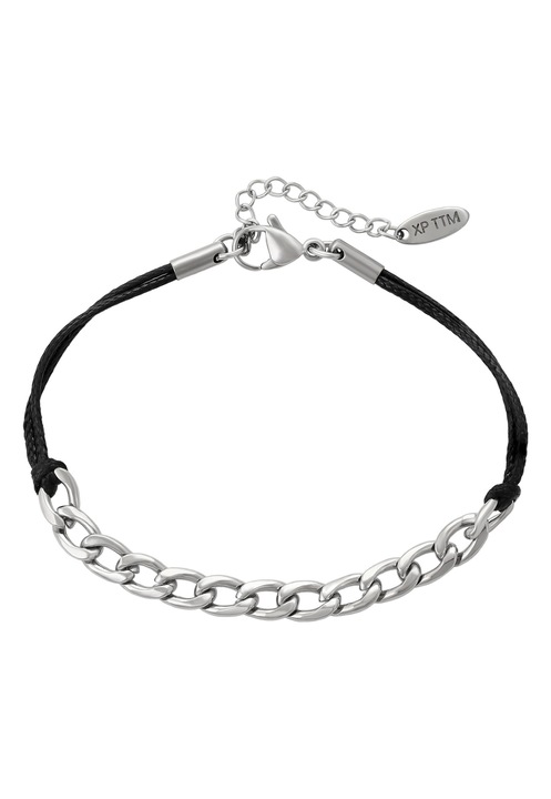 Bransoleta dama, Joella, bratara snur, argintie, one size