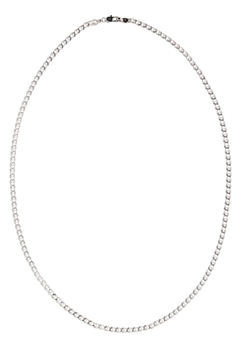 Colier dama, Joella, design simplu, argintiu, one size